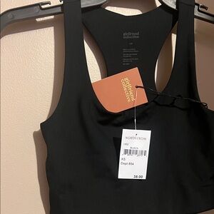 Girlfriend Collective Classic Black Sports Bra